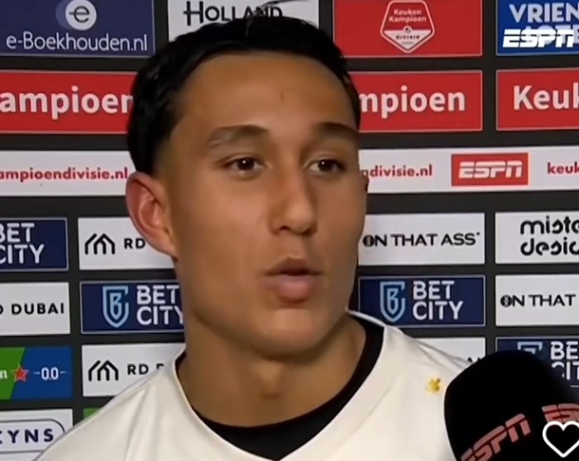Penyerang FC Utrecht berdarah Depok Miliano Jonathan resmi jalani proses naturalisasi. [Instagram]
